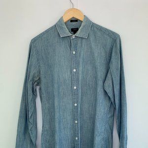 Chambray J.Crew Button Down Shirt